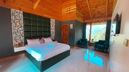 2 Bedroom Wooden Cottage, Shogran
