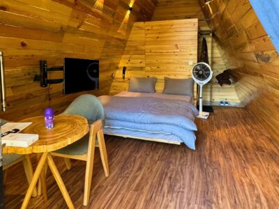 A-Frame Tree House in Patirata