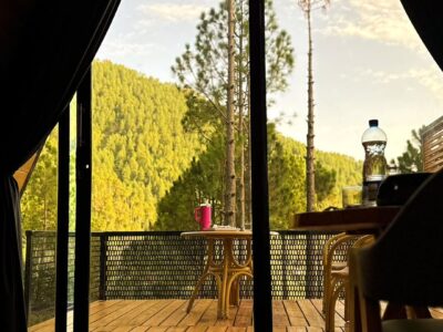 A-Frame Tree House in Patirata