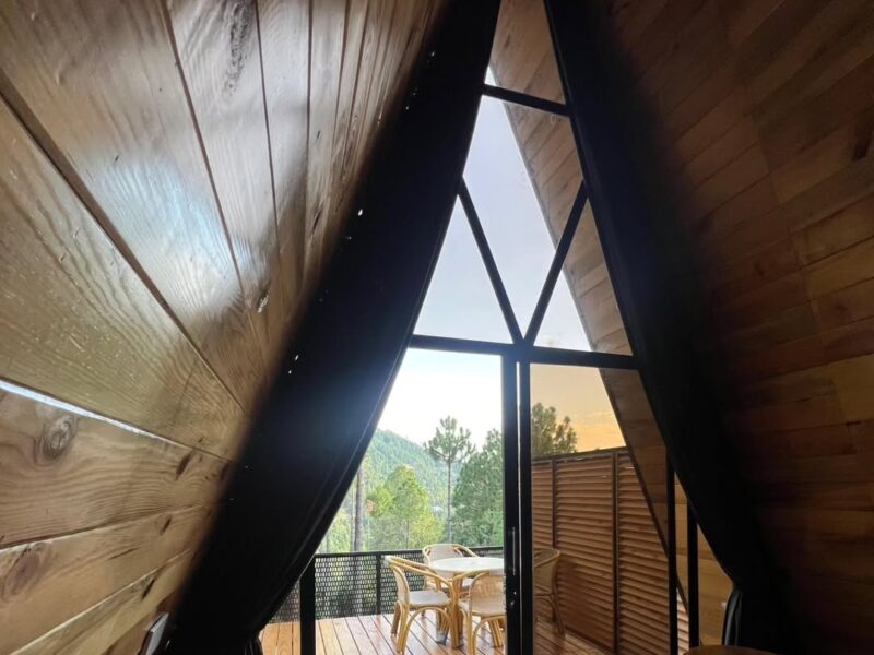 A-Frame Tree House in Patirata