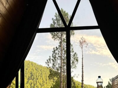 A-Frame Tree House in Patirata