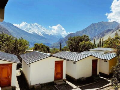 Luxury Chalets overlooking Rakaposhi, Hunza